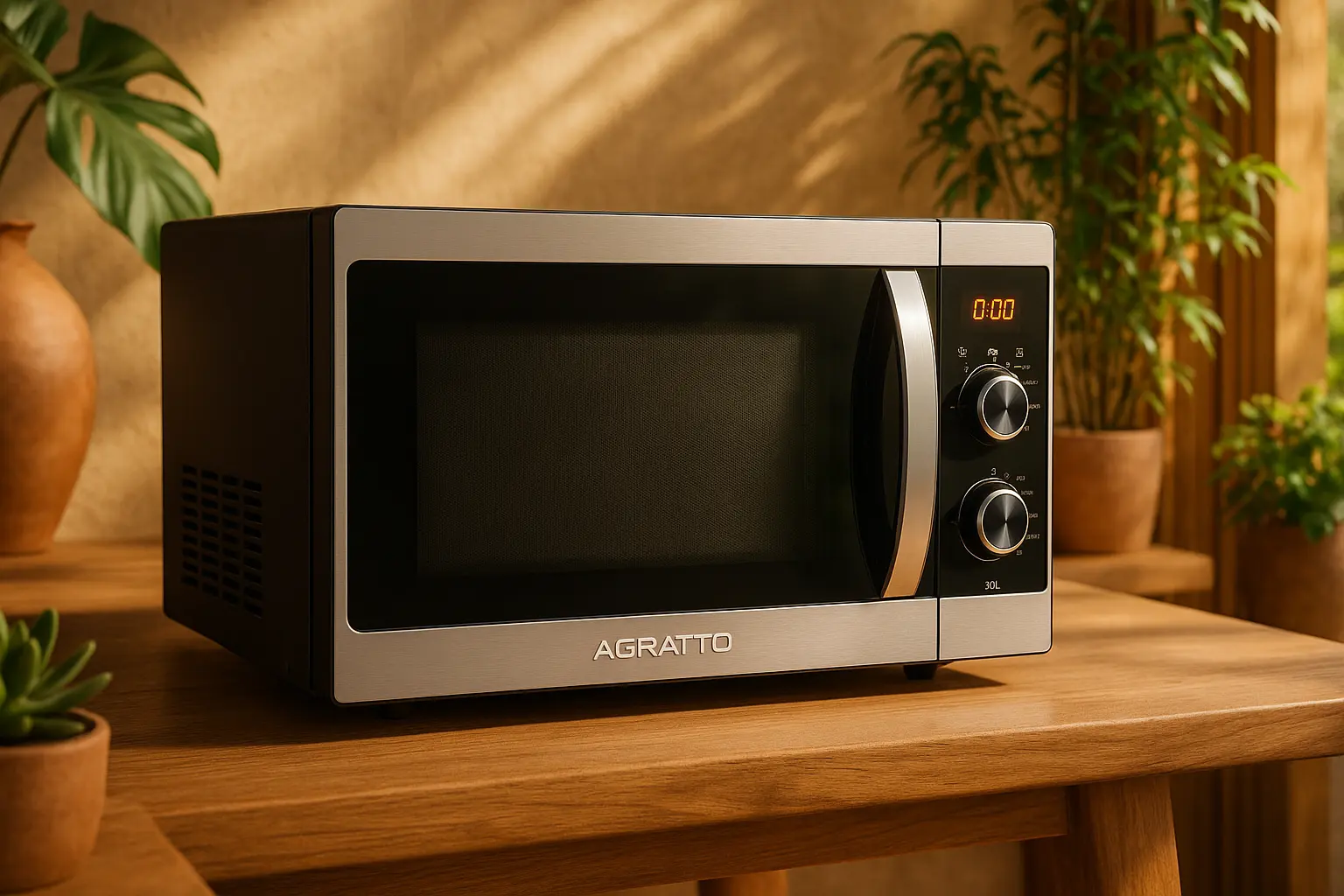 Micro-ondas Agratto 32L: Praticidade e Estilo na Cozinha