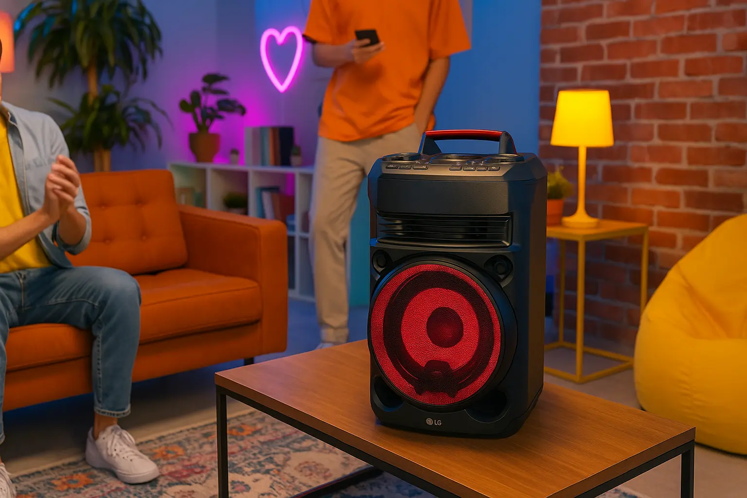 LG Xboom RNC5: Potência, Festa e Versatilidade