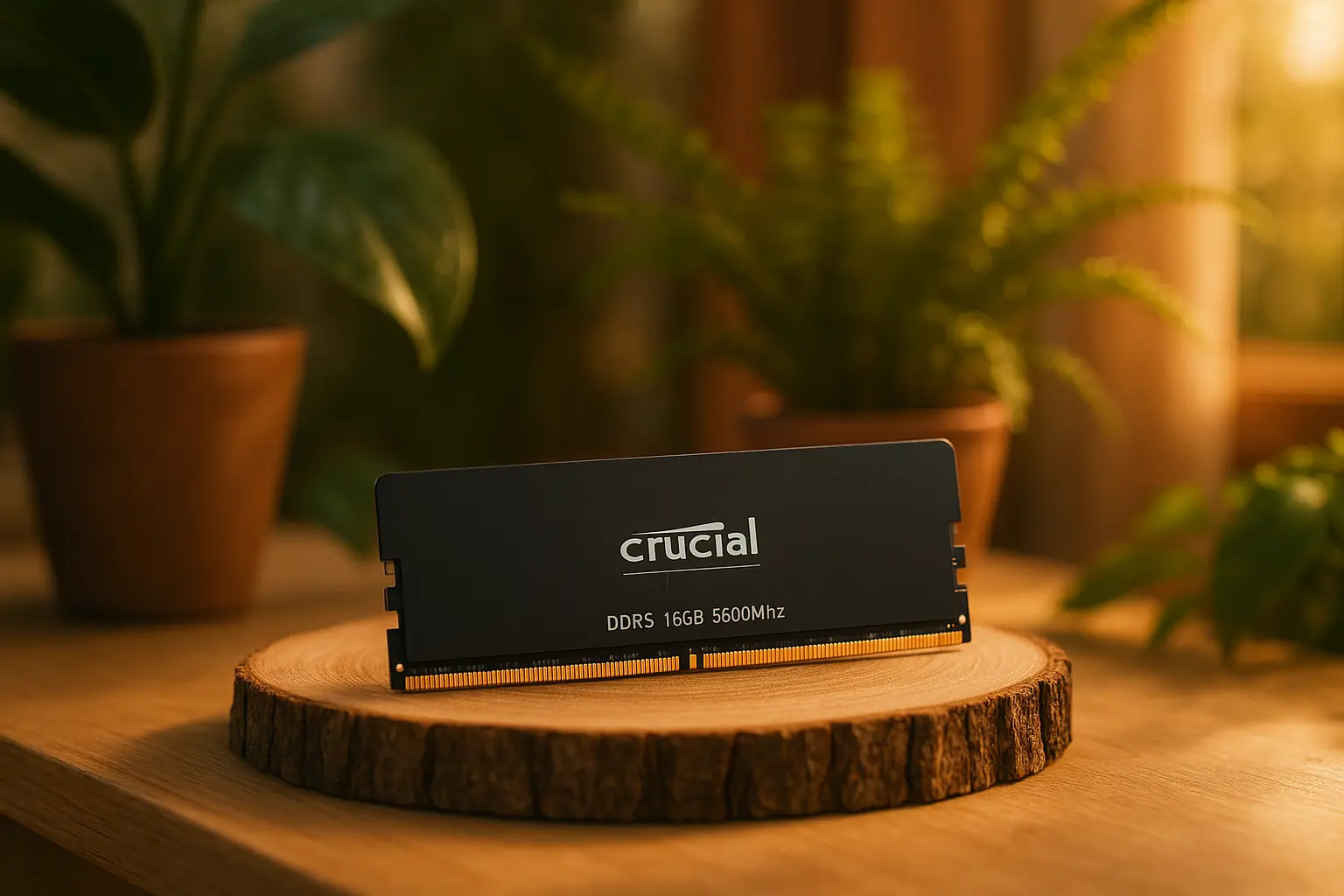 Crucial Memória DDR5 16GB 5600MHz: Desempenho e Confiabilidade