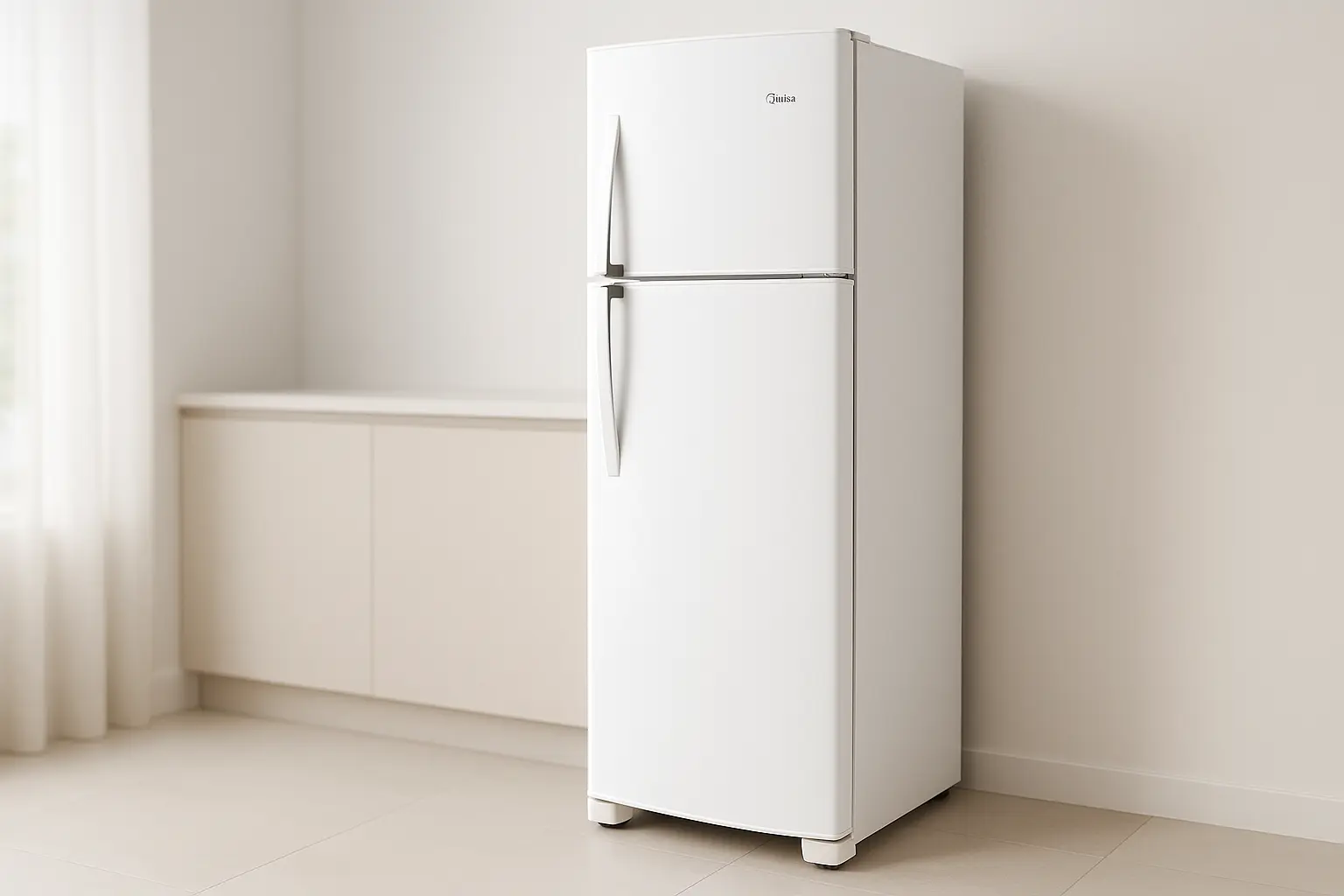 Geladeira Midea Frost Free Duplex 347L Slim Branca