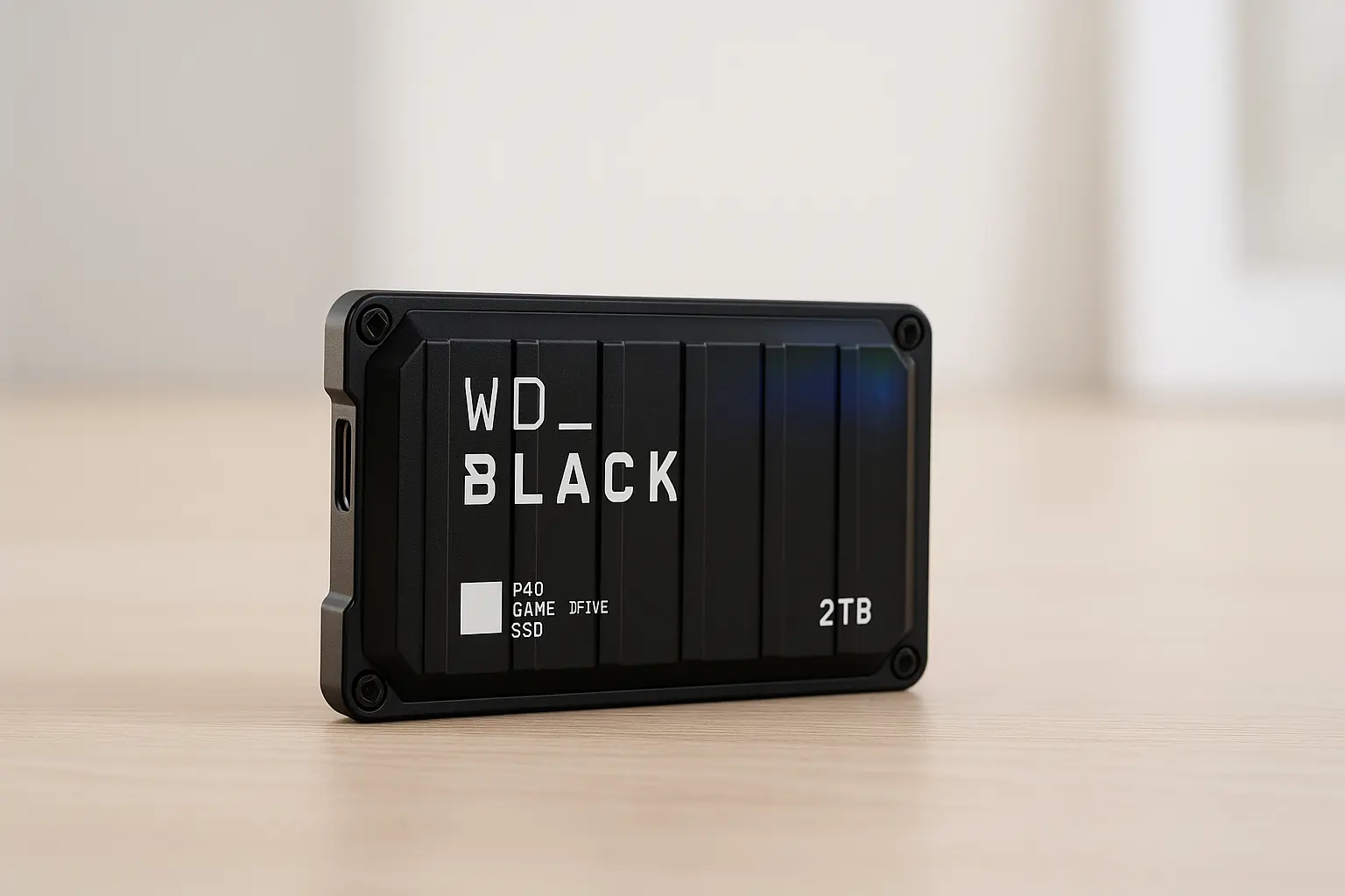 Western Digital 2TB P40 Game Drive SSD: velocidade e estilo gamer