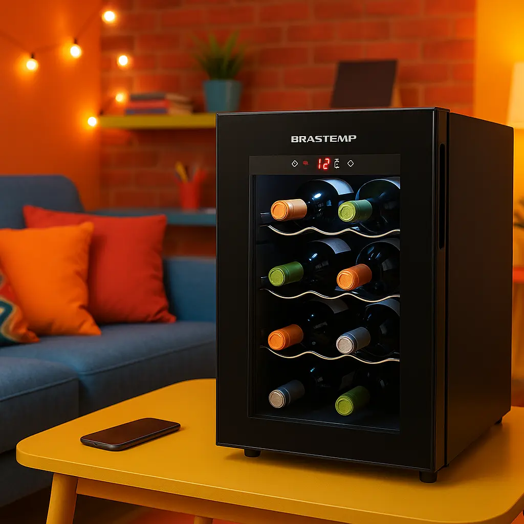Adega Brastemp 12 Garrafas com Painel Touch