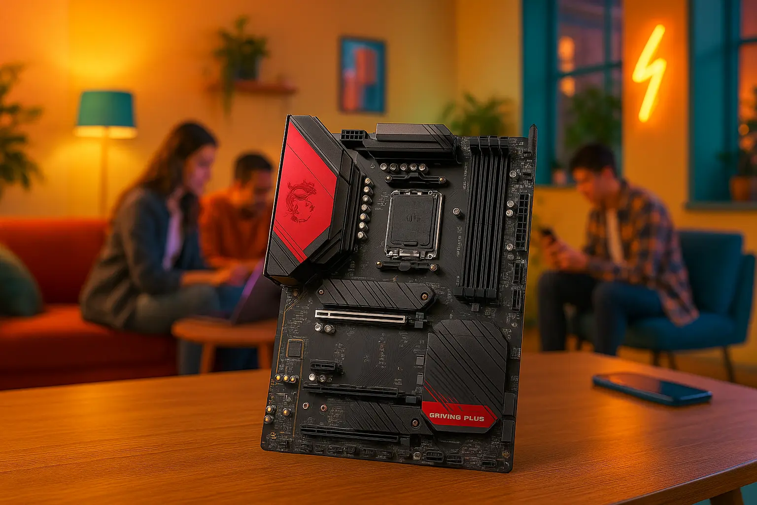 MSI B850 GAMING PLUS WiFi: potência e futuro para AMD Ryzen