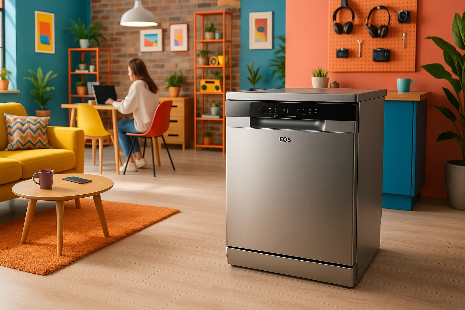 Lava Louças Eos Ell14p: 14 Serviços com Eficiência e Estilo