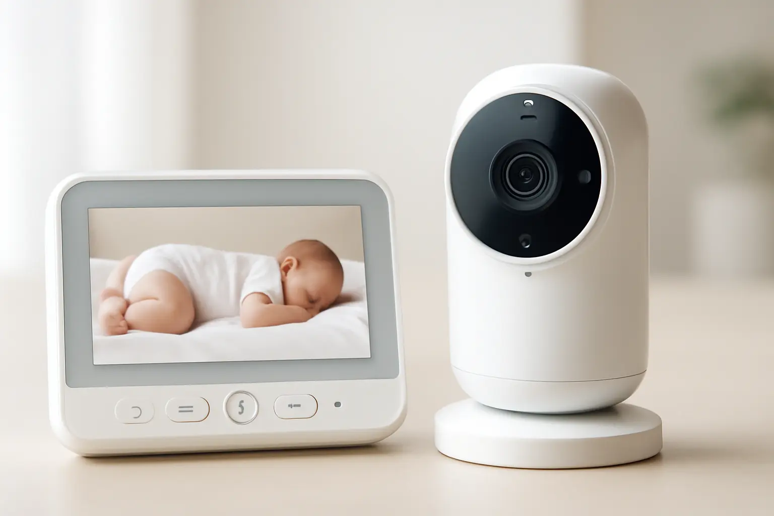 TakTark Babá Eletrônica Câmera 4.3" - Segurança e Conforto para Seu Bebê