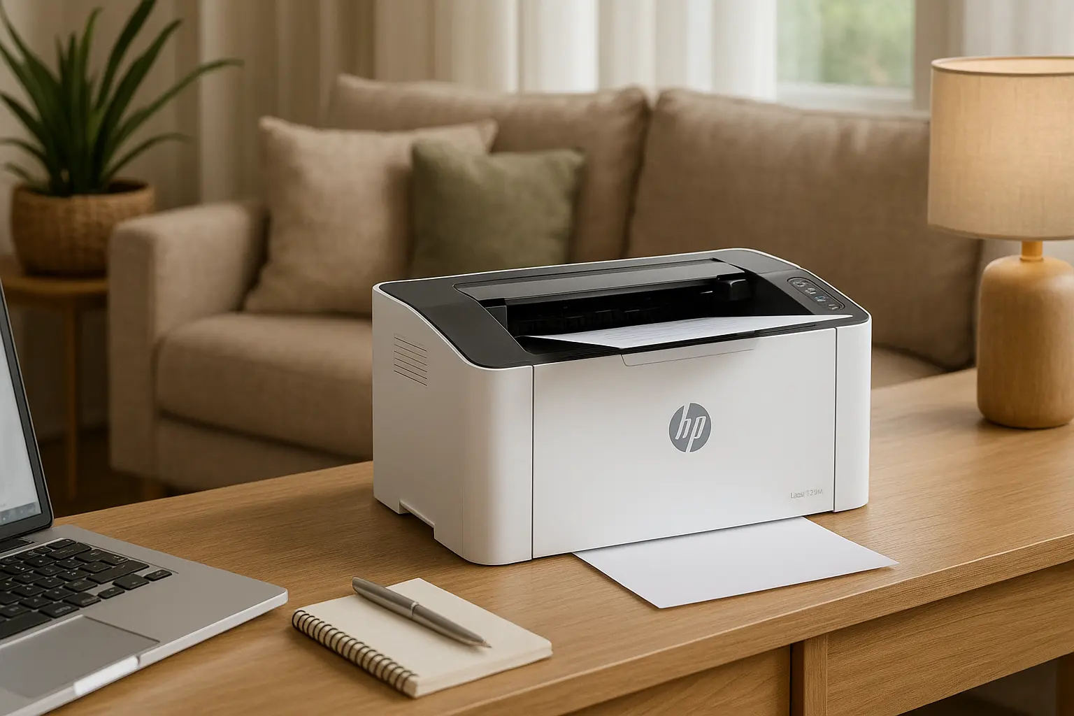 Impressora HP Laser 107w Wi-Fi: Compacta e Eficiente