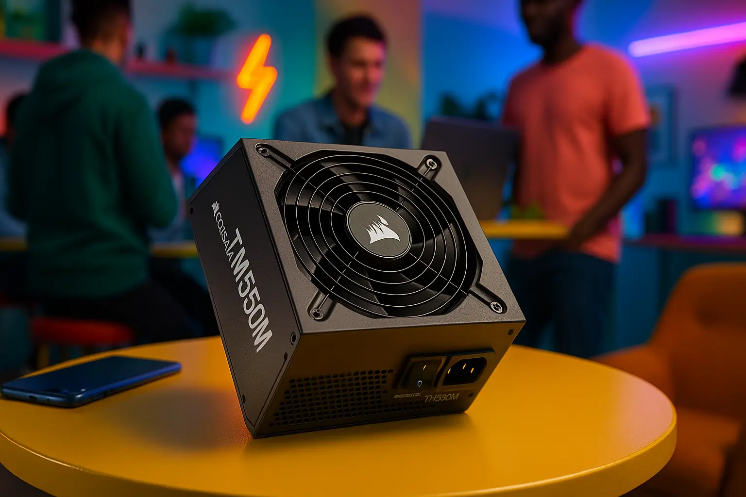 Fonte Corsair TM550M 550W: desempenho, silêncio e eficiência