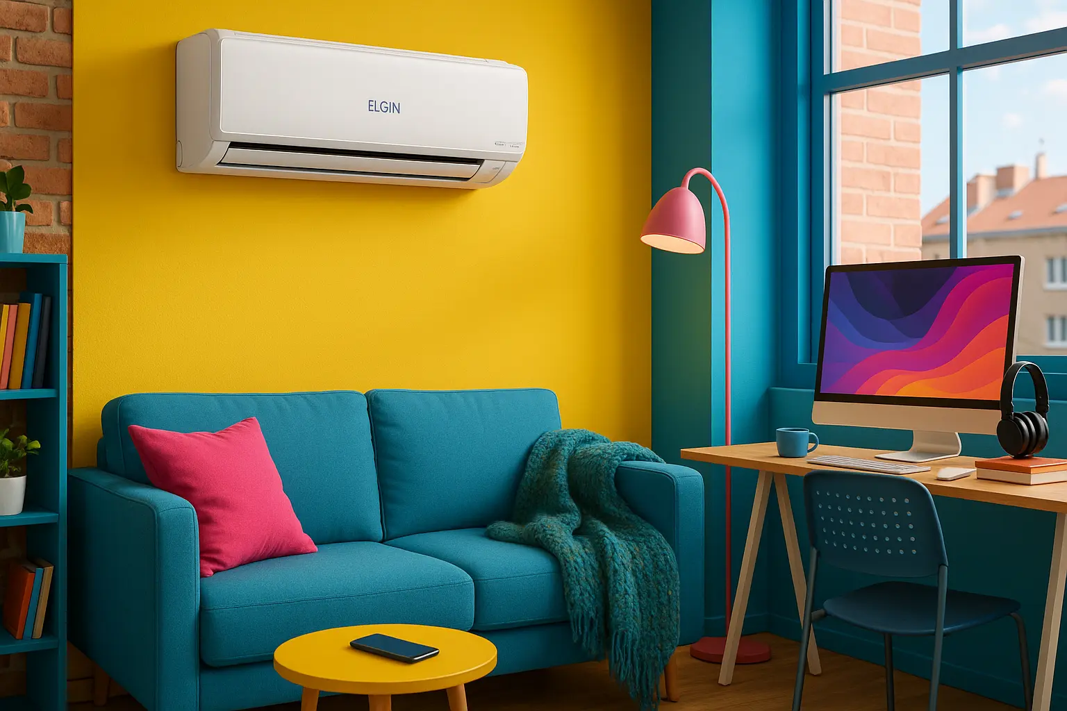 Ar Condicionado Elgin Eco II 9000 Btus Inverter com Wi-Fi