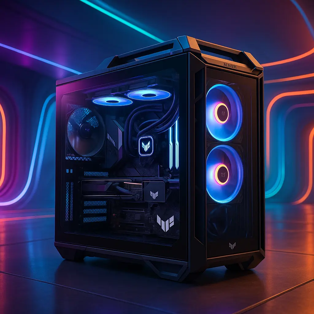 ASUS TUF Gaming GT502 Horizon: potência e design em um só gabinete