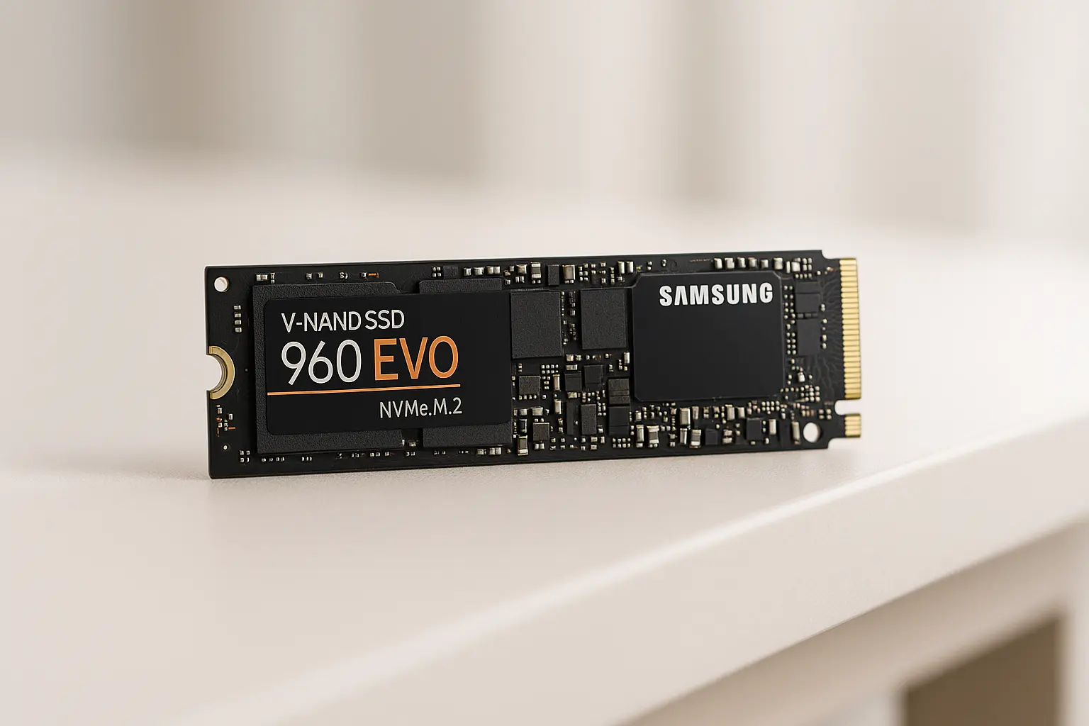 Samsung Série 960 EVO: velocidade NVMe confiável no formato M.2