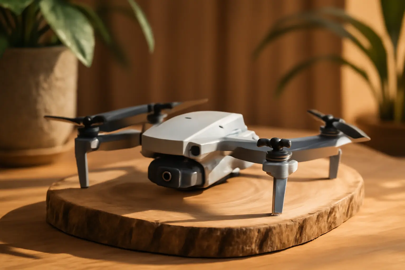 Mini drone com câmera HD 1080p surpreende com recursos inteligentes