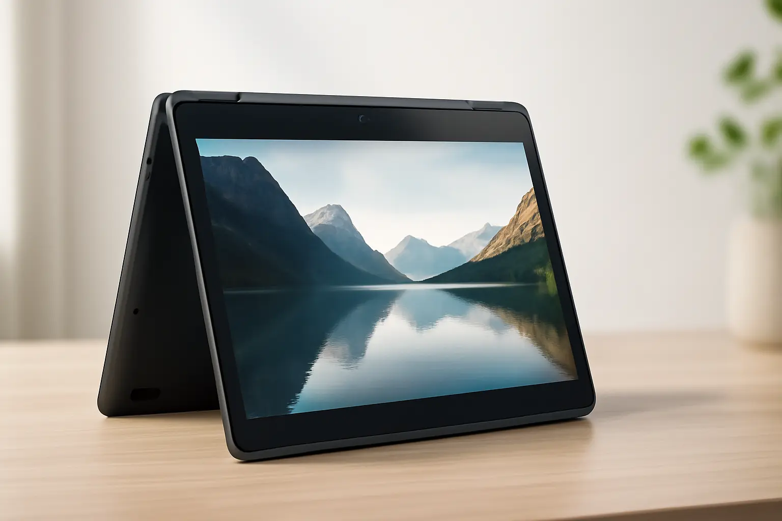 SZTPSLS Computador Laptop FHD 11,6” com SSD e Conversível 360°