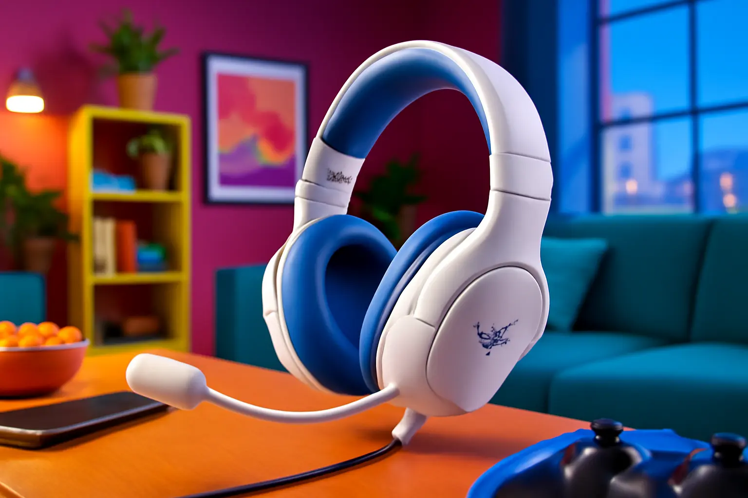 Headset Razer Kaira X PS5 Branco: Áudio Imersivo e Conforto Duradouro