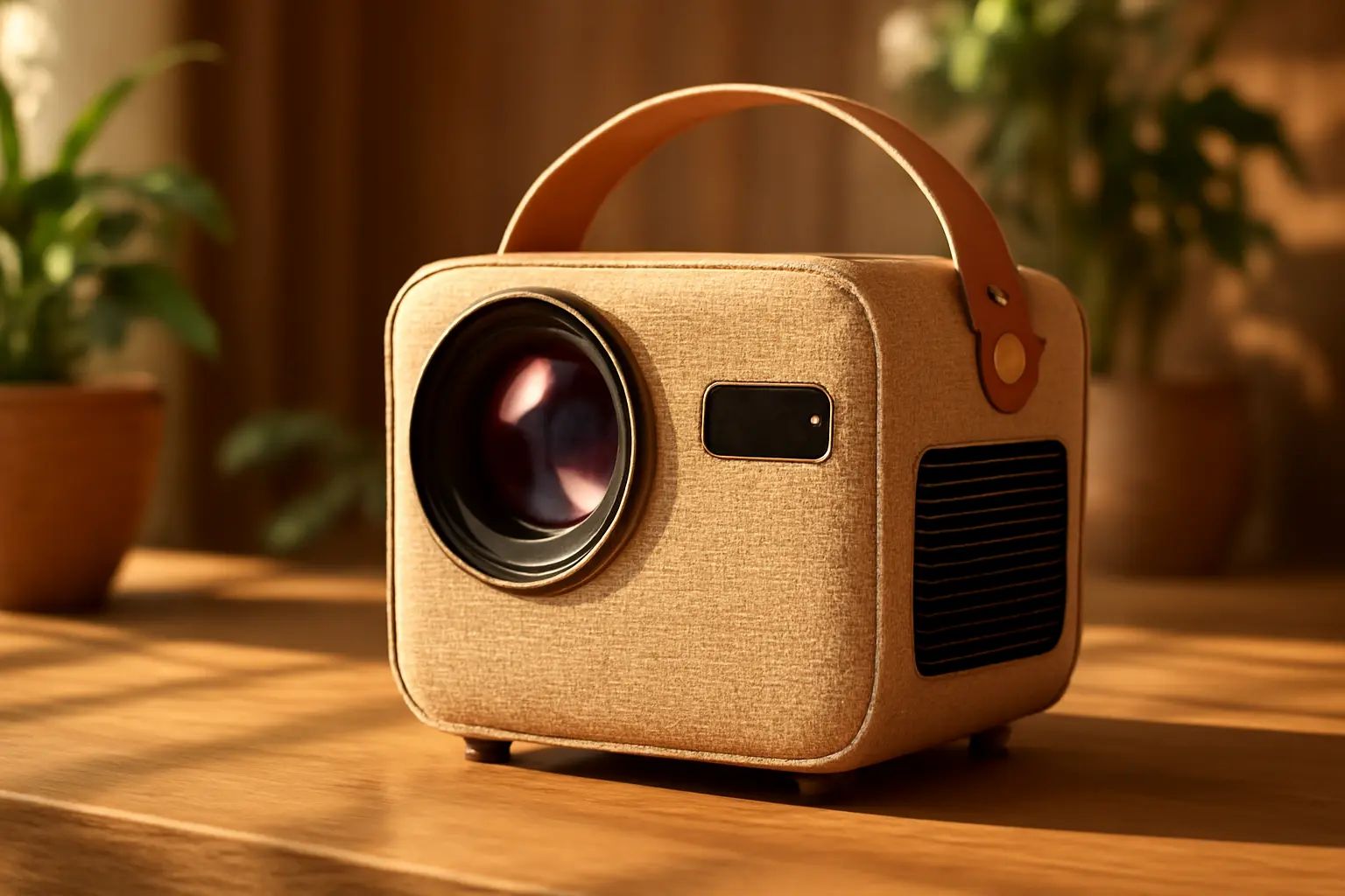 Salange Mini Projetor Portátil HY320: Conectividade Avançada e Alta Performance