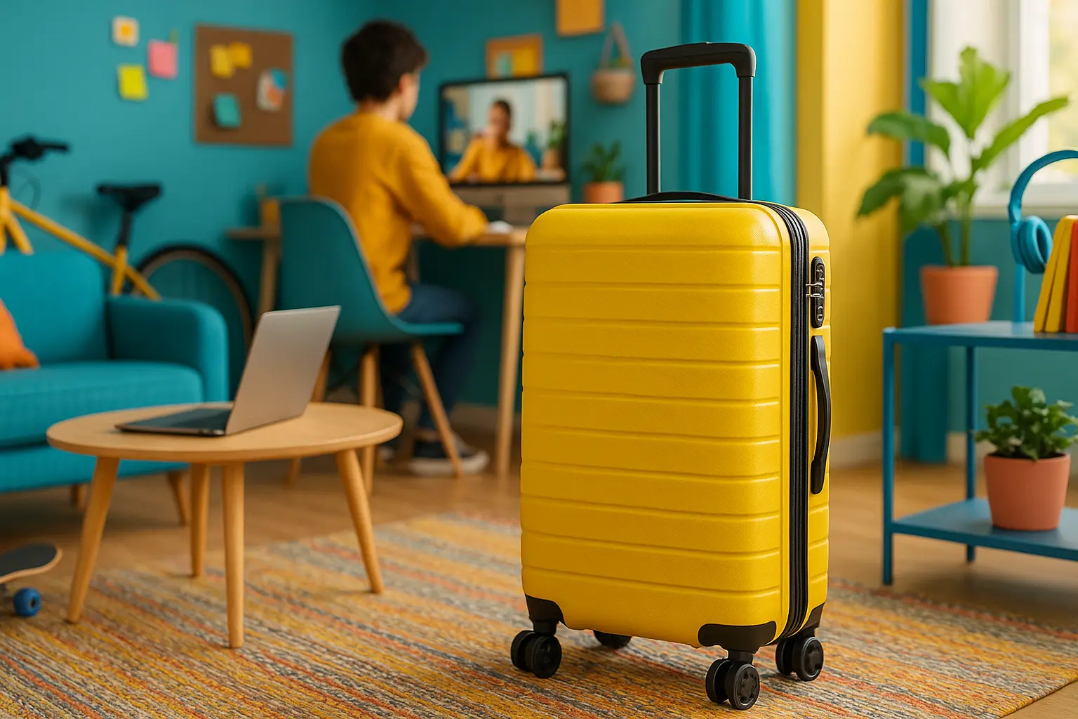 Samsonite Mala de Viagem Spin Air Pequena: Leveza e Segurança para Suas Viagens