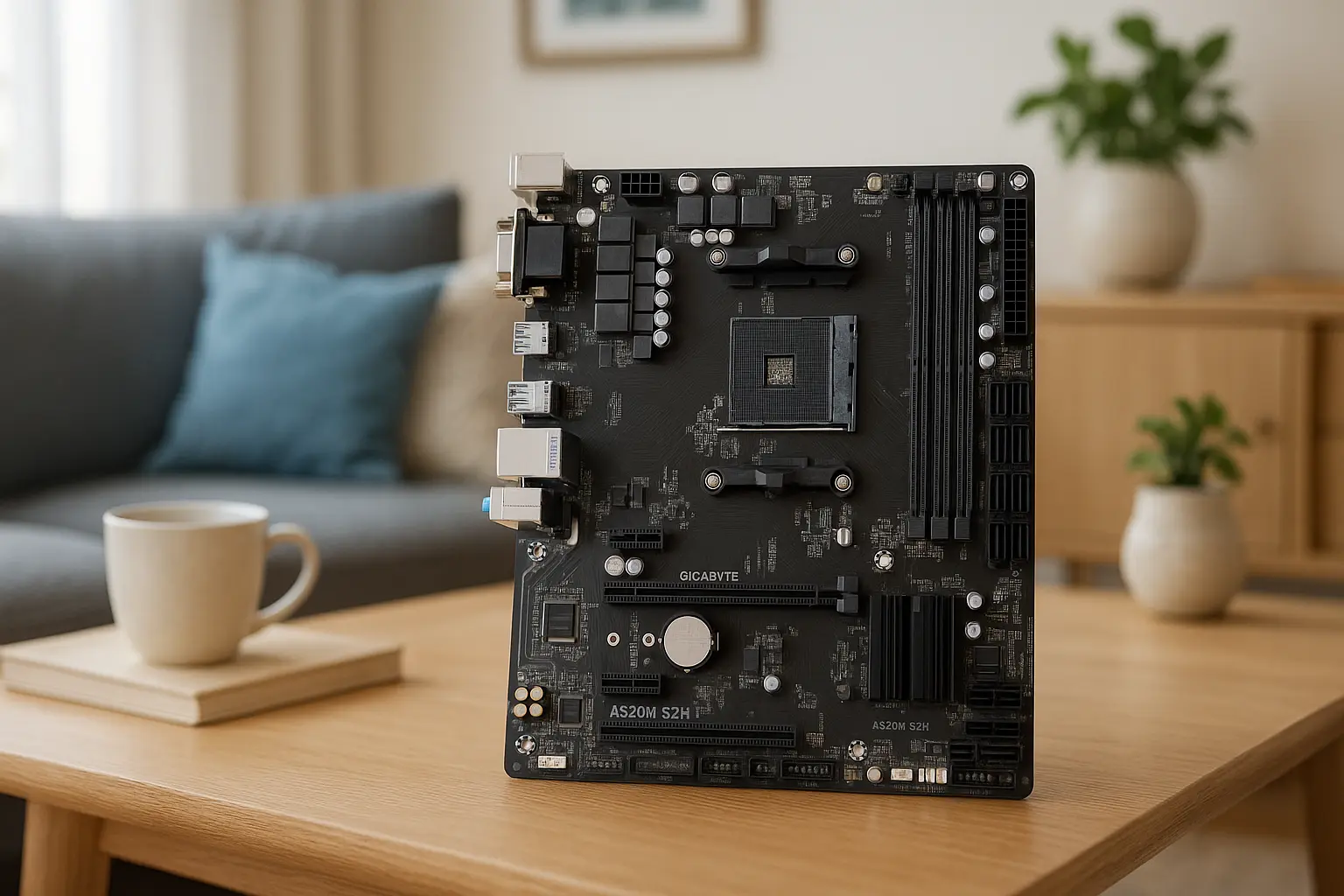 Placa Mãe Gigabyte A520M S2H DDR4: Confiabilidade e Eficiência Compacta