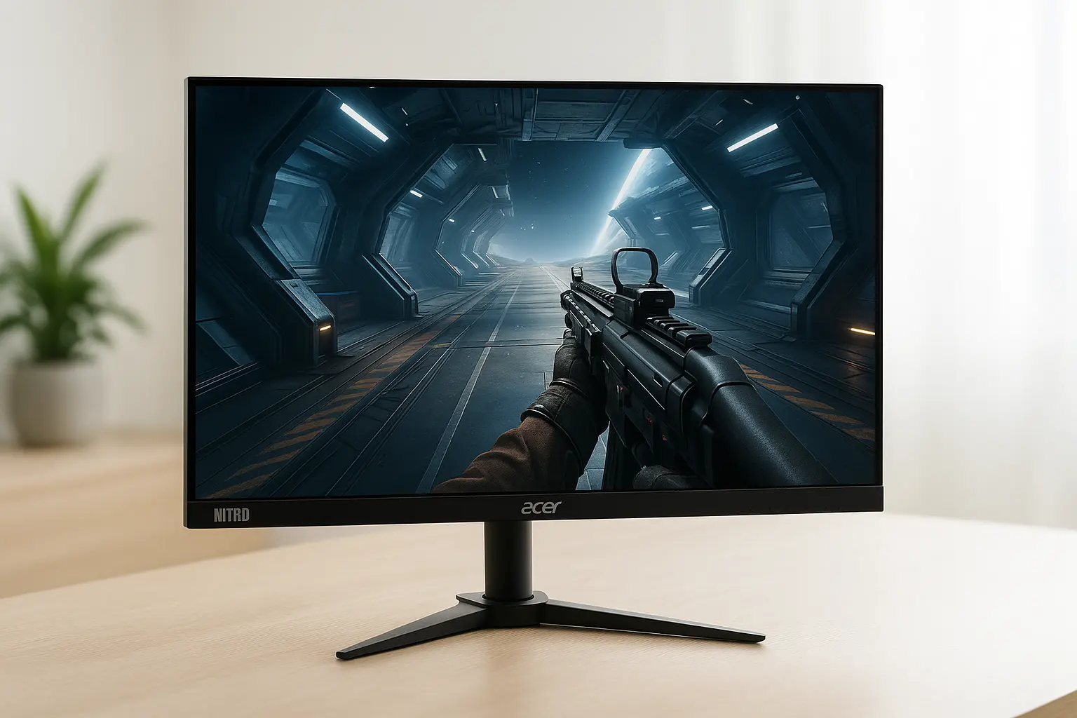 Monitor Acer Gamer Nitro KG243Y G0bi: Fluidez e Resposta em Alta Performance
