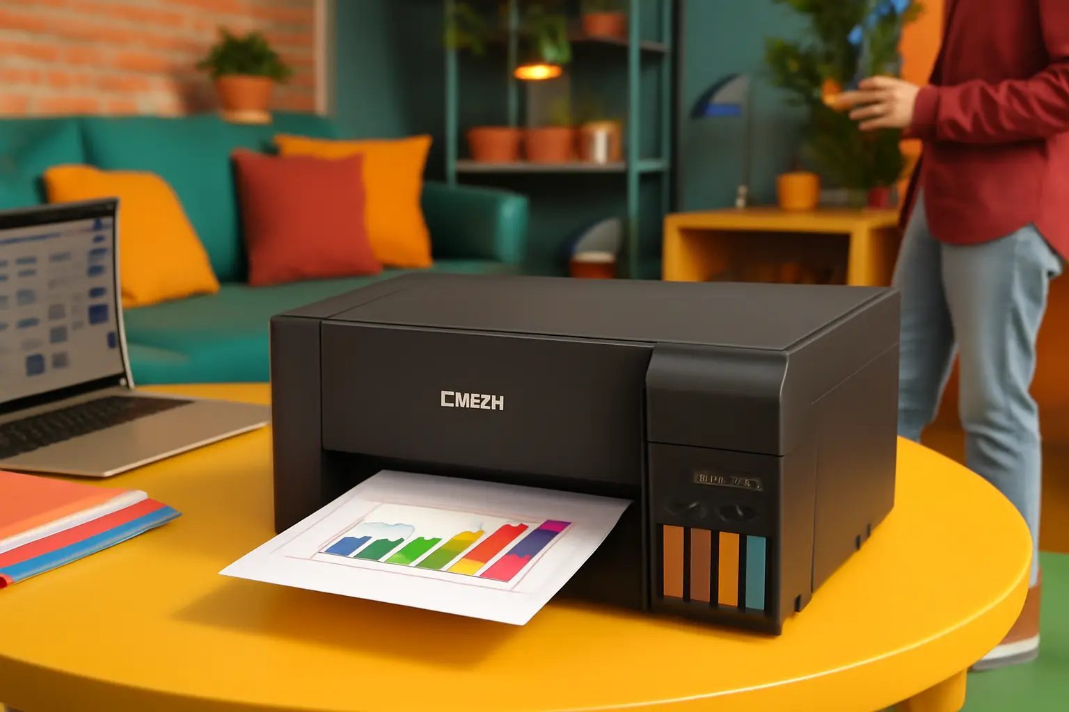 Impressora Epson EcoTank L1250: Tanque de Tinta Colorida e Wi-Fi Direct
