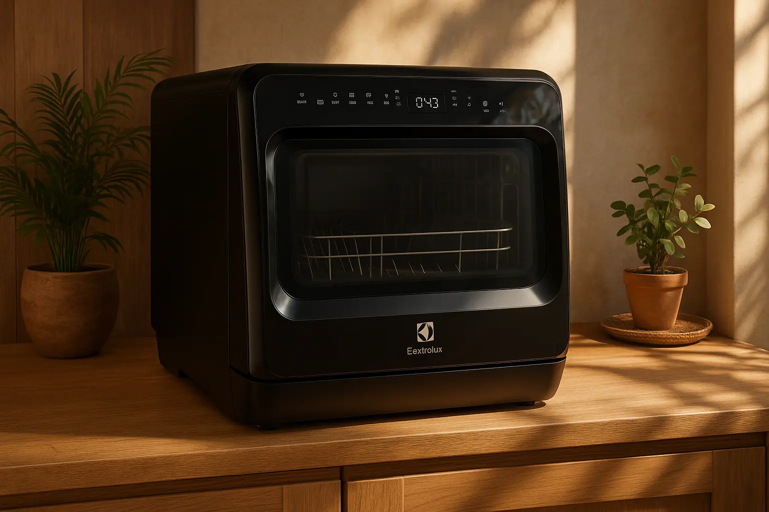 Lava-louças Electrolux LV08B: Eficiência Compacta e Silenciosa