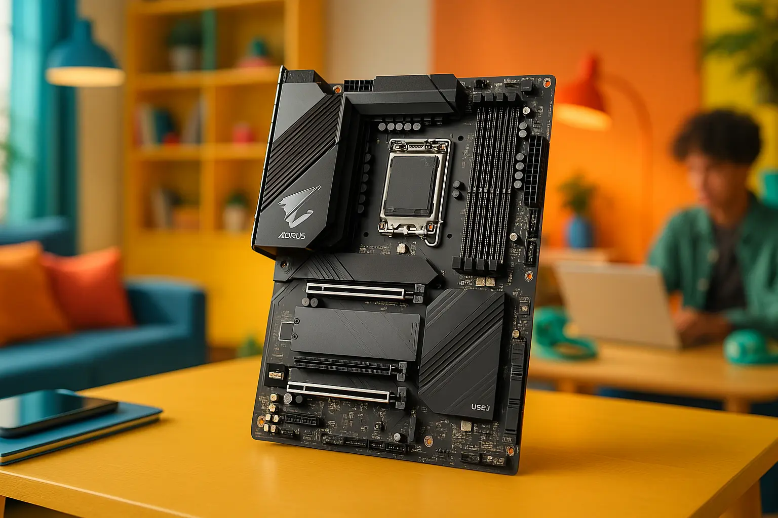 GIGABYTE X870E AORUS PRO: Poder extremo com DDR5 e USB4