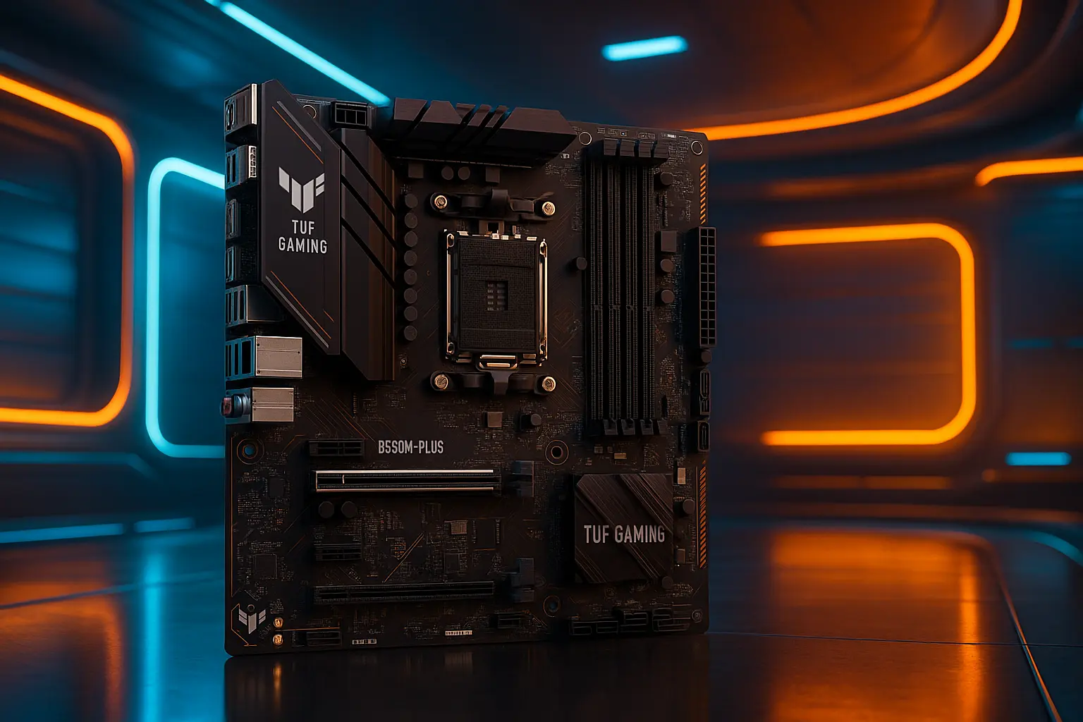 Placa Mãe Asus TUF GAMING B650M-E: Estabilidade e Potência com DDR5