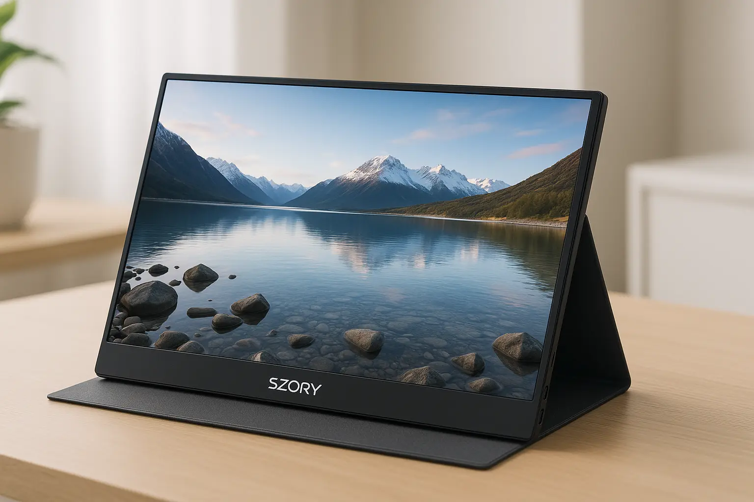 Monitor Portátil Szory 15,6'' FHD 1080P com USB-C e HDMI