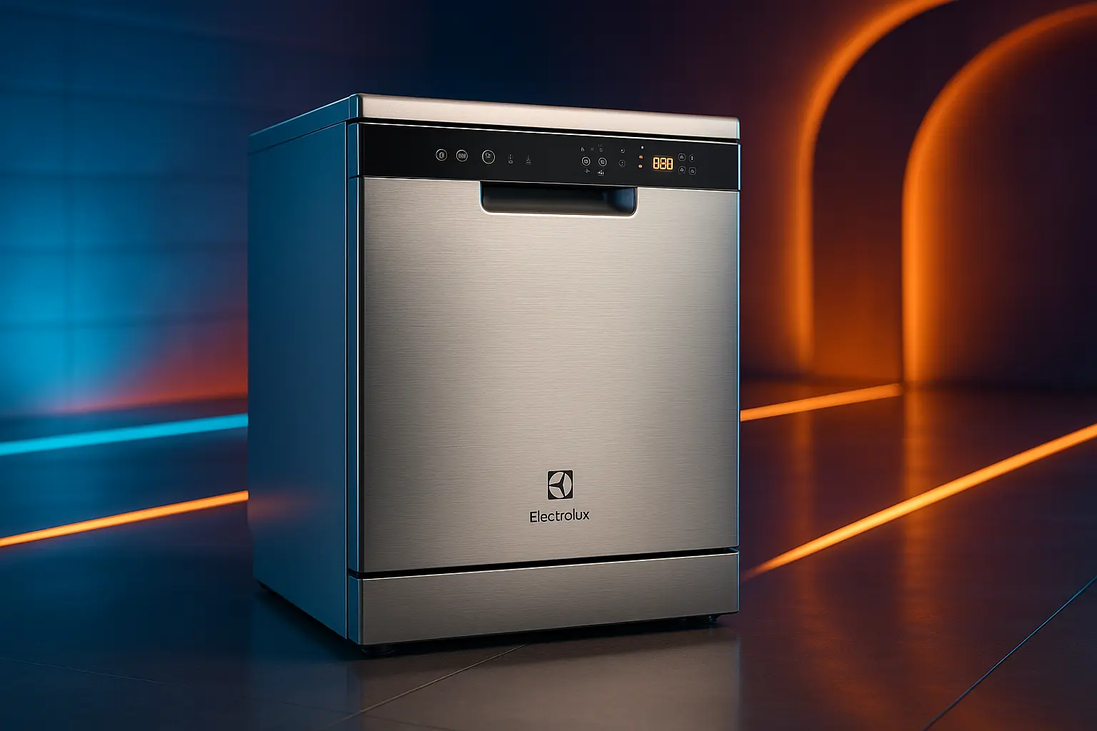 Lava-Louças Electrolux 8 Serviços Inox: Compacta, Moderna e Eficiente