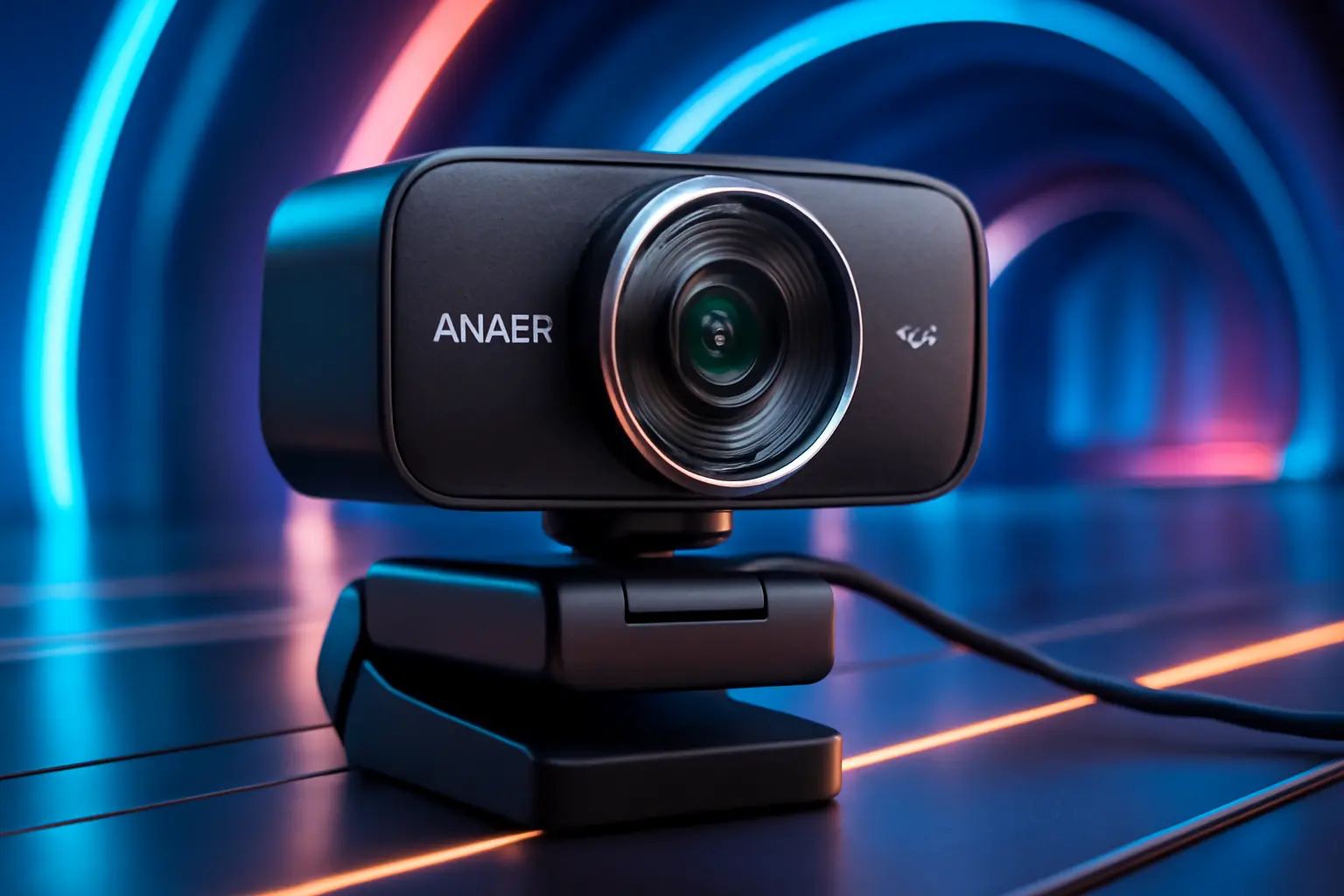 Anker Webcam PowerConf C200 2K para PC: Qualidade de Vídeo e Áudio Impecáveis