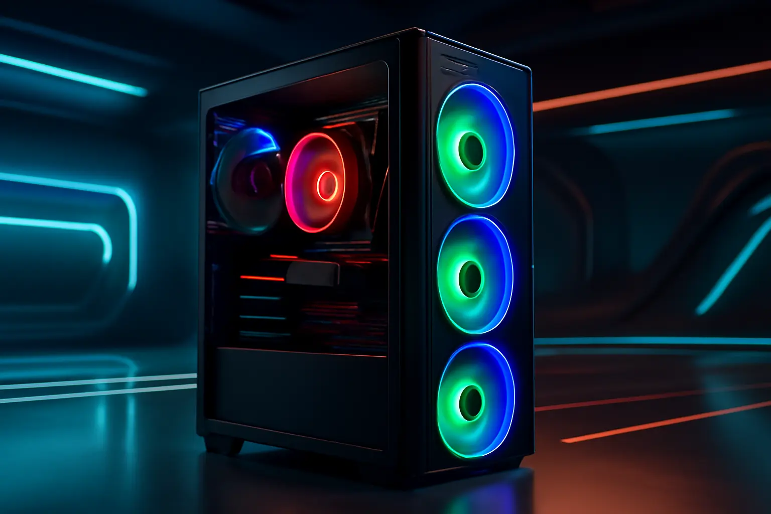 PC GAMER AMD RYZEN 7 5700G 16GB 3200MHZ NVME 512GB 600W BIVOLT RADEON VEGA 8: Desempenho e Eficiência para Gamers e Profissionais