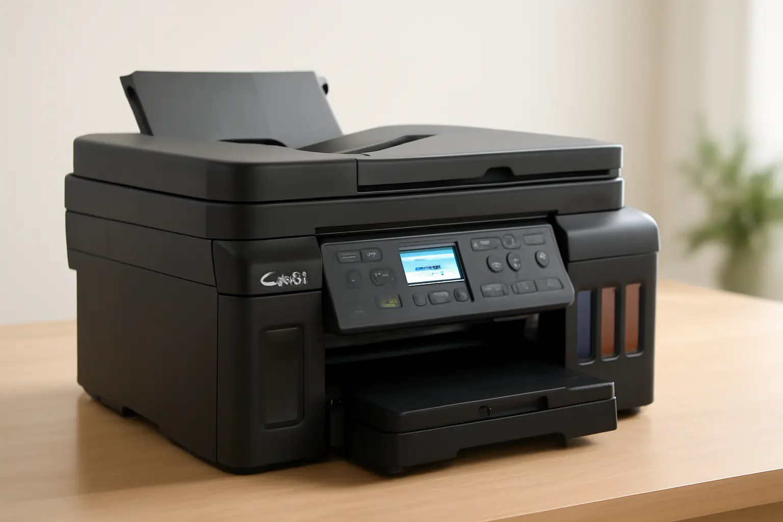 Impressora Multifuncional Canon Mega Tank G7010 - Wifi-Rede e ADF: Alta Eficiência e Baixo Custo de Impressão