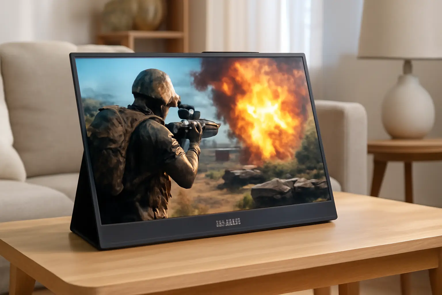 ARZOPA Monitor portátil de 17,3” para Jogos: Desempenho Imersivo e Flexibilidade