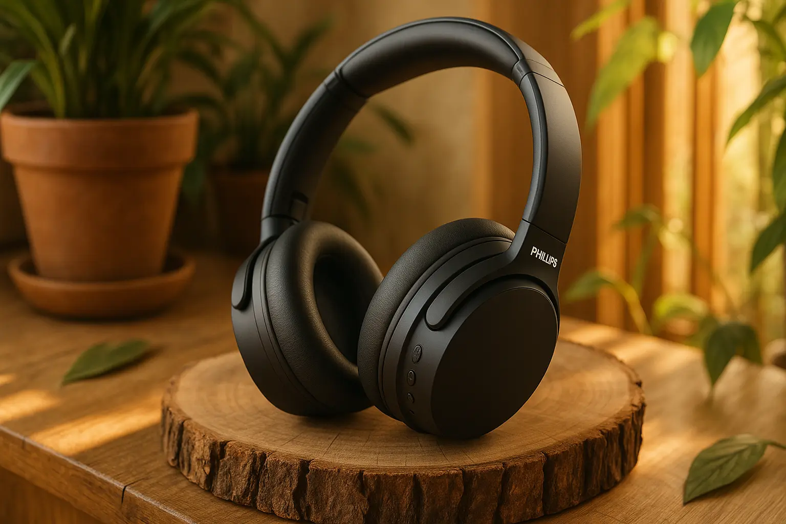 Philips Headphone Bluetooth ANC TAH8506BK/00 com Som Premium