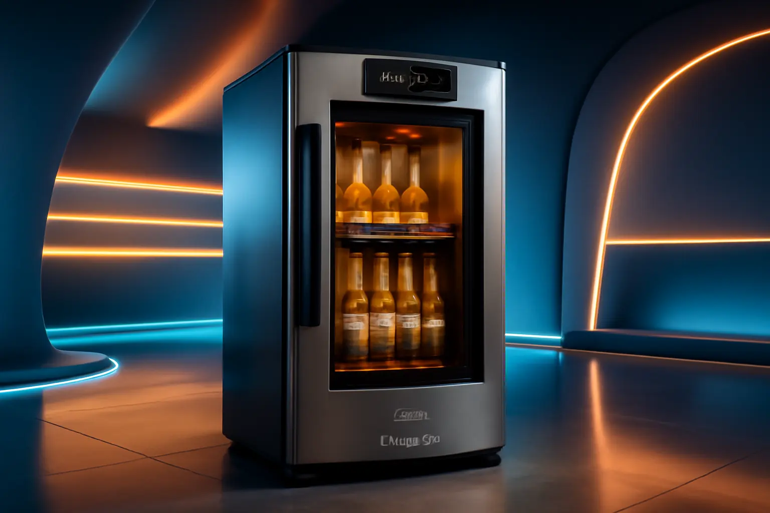 Cervejeira EOS Bierhaus 100 Litros Frost Free Inox Titanium ECE110 220V