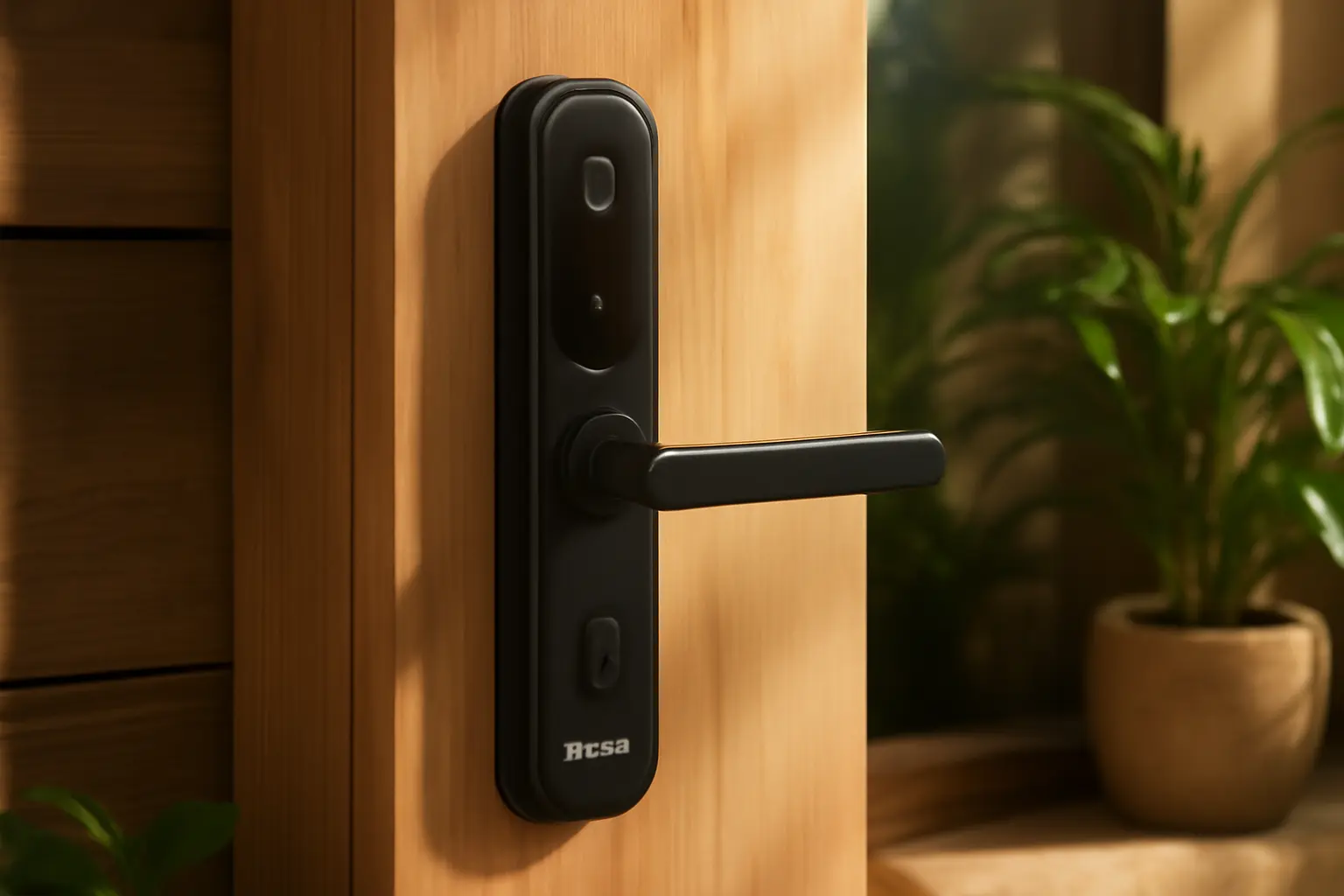 Fechadura Digital de Embutir Wi-Fi com Biometria, Elsys ESF-DE4000B: Praticidade e Segurança para Seu Lar