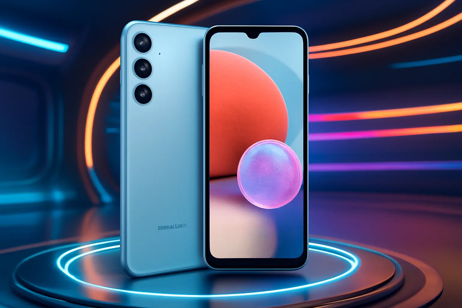 Celular Samsung Galaxy A15 5G 256GB, 8GB RAM, Tela Infinita de 6.5" Azul Claro