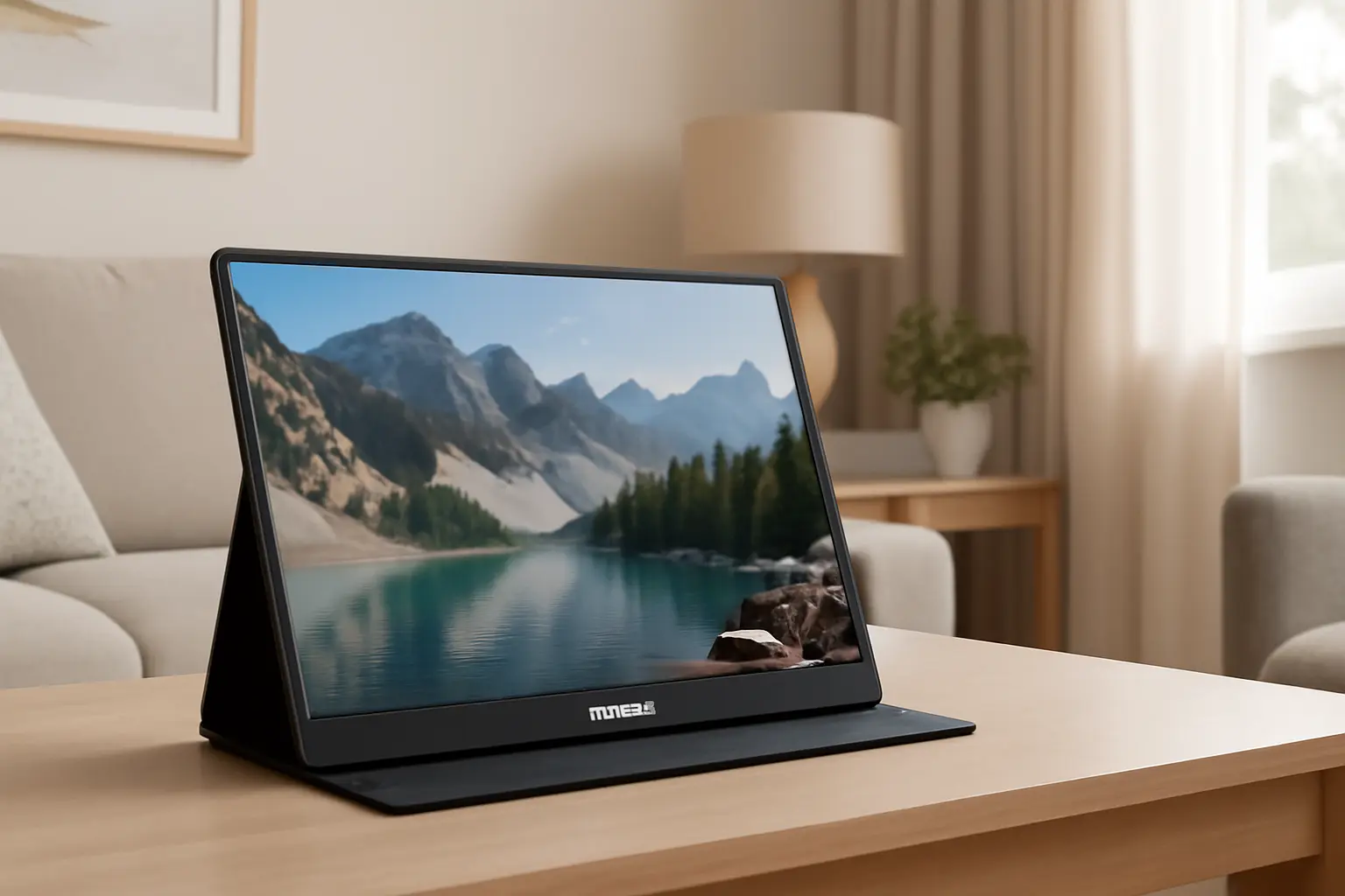 ARZOPA Suporte para Monitor Portátil 14" FHD - A1S: Tela Externa Ultrafina para Trabalho e Lazer