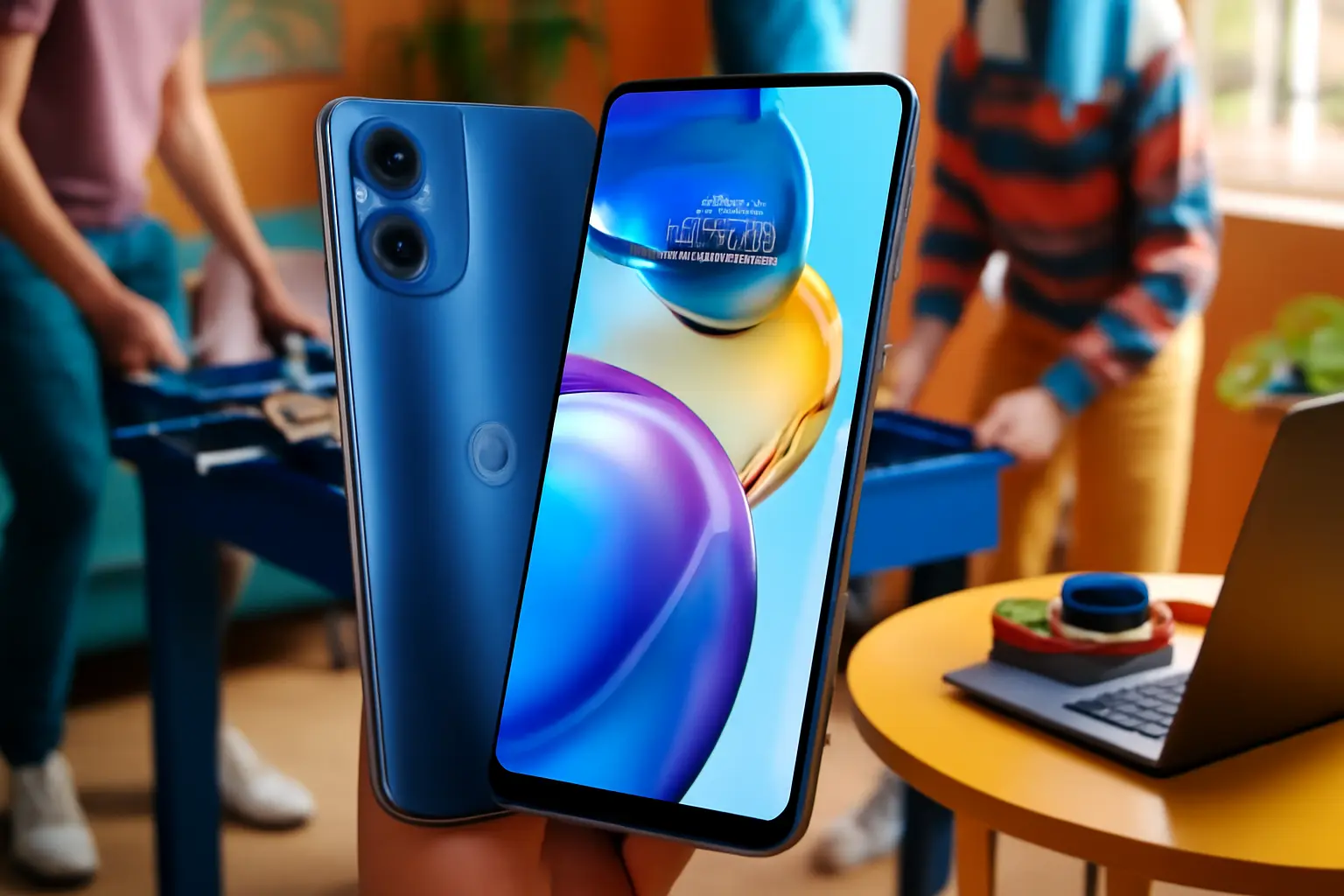 Smartphone Motorola Moto g55 5G: Desempenho e Câmera de Alta Qualidade