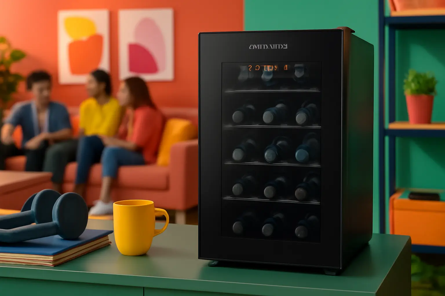 Adega Climatizada Brastemp 12 Garrafas All Black Preto BZC12B 220V