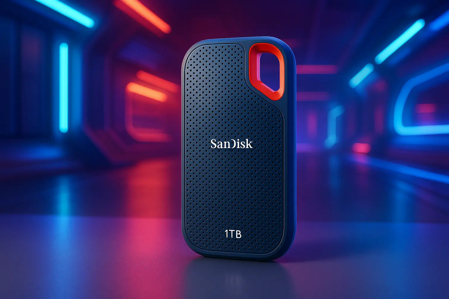 SanDisk SSD portátil 1TB: desempenho e confiabilidade em qualquer lugar