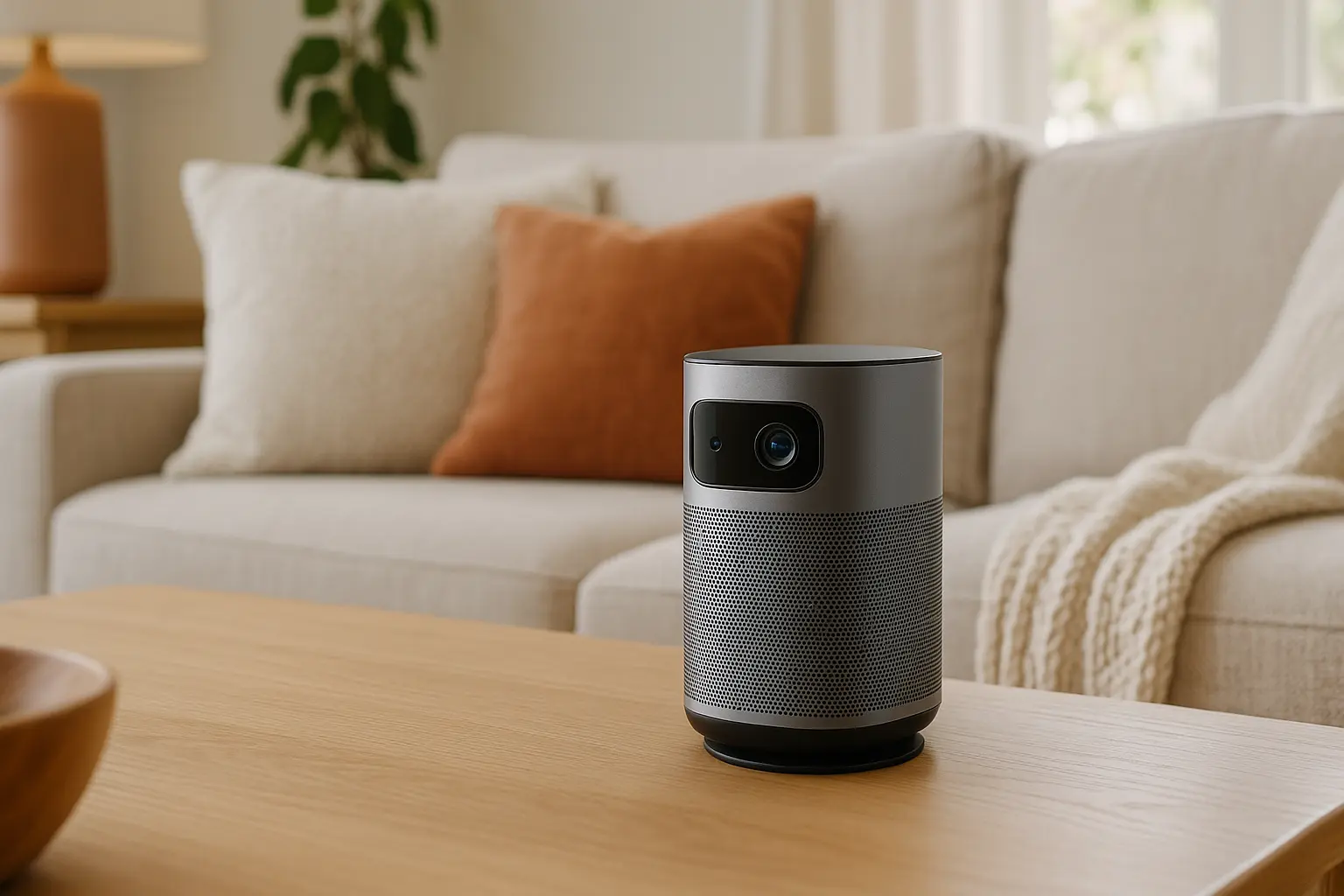 Bettdow Mini Projetor Portátil 360° com Android e 4K