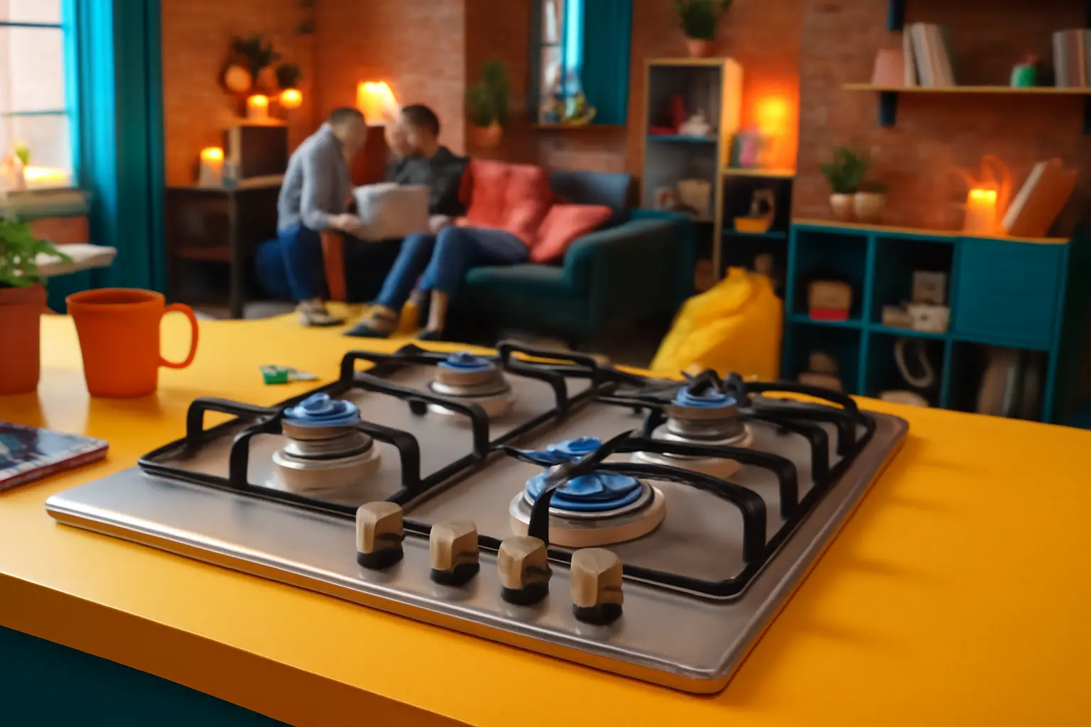 Cooktop a Gás Electrolux Inox com 4 Bocas e Queimador Tripla Chama Bivolt GT60X