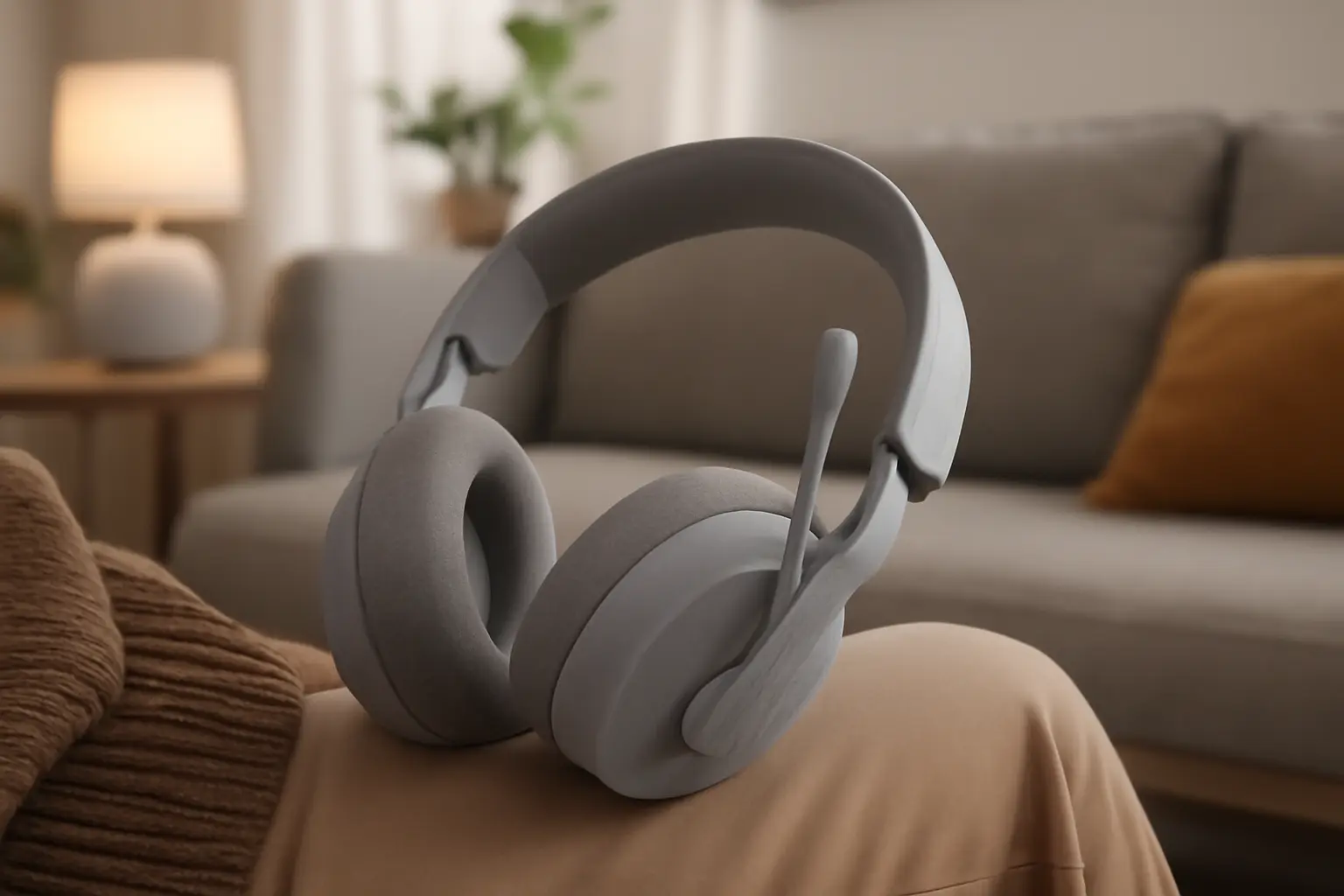 Headset Sem Fio Logitech Zone Vibe 100: Conforto e Qualidade de Áudio Impecáveis