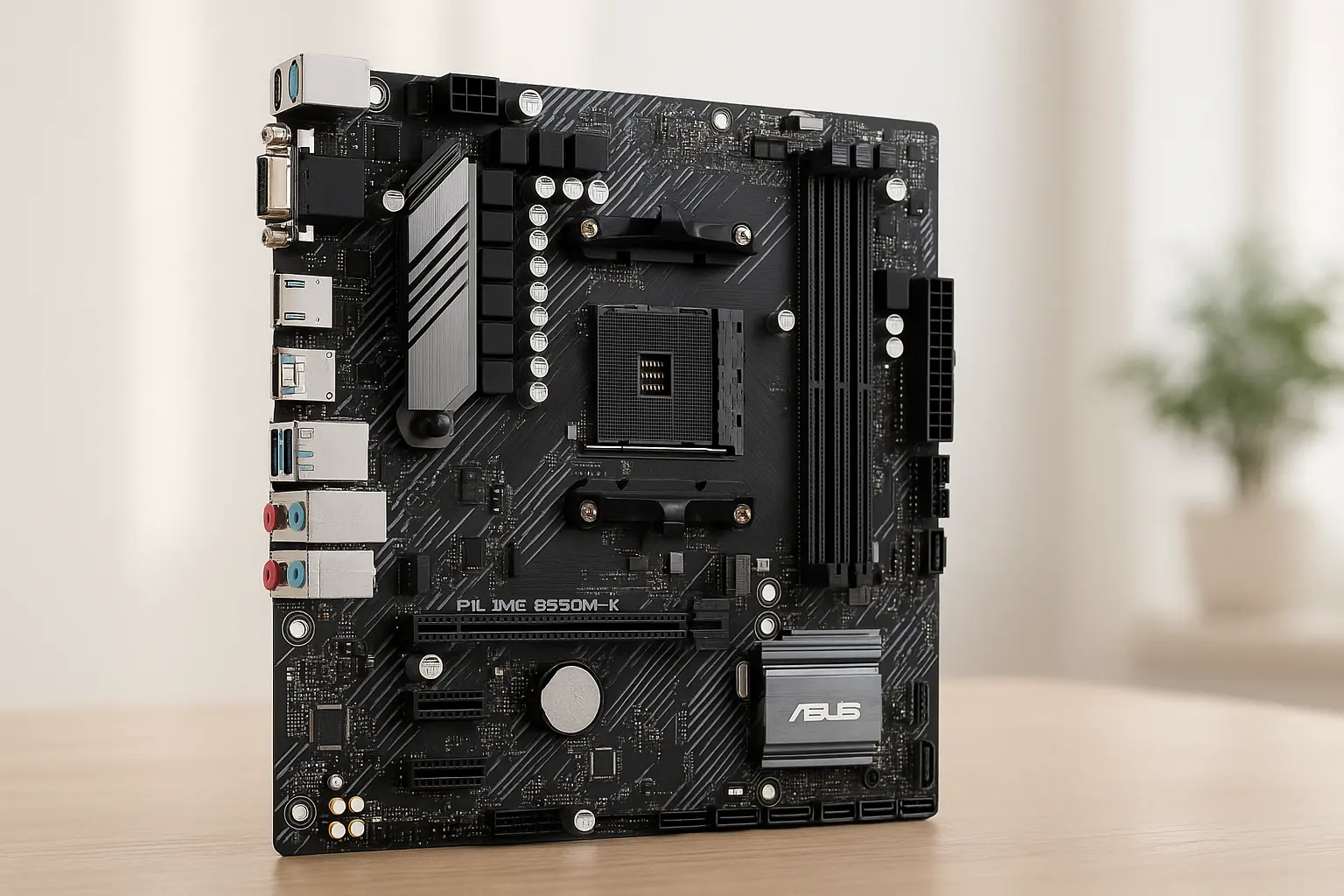 Placa Mãe Asus Prime B550M-K: Estabilidade e Versatilidade