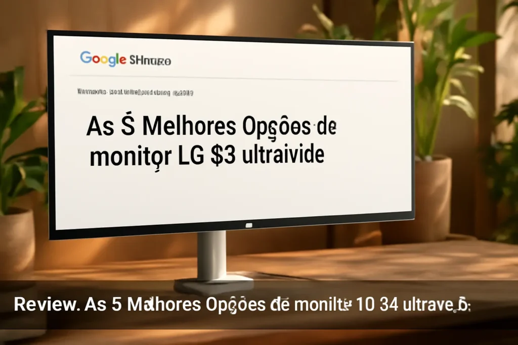 As 5 Melhores Opções de monitor LG 34 ultrawide