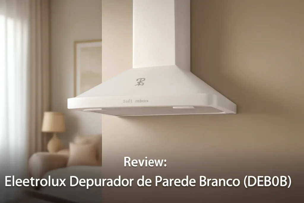 Electrolux Depurador de Parede Branco (DE80B) 127V: Design Moderno e Eficiência