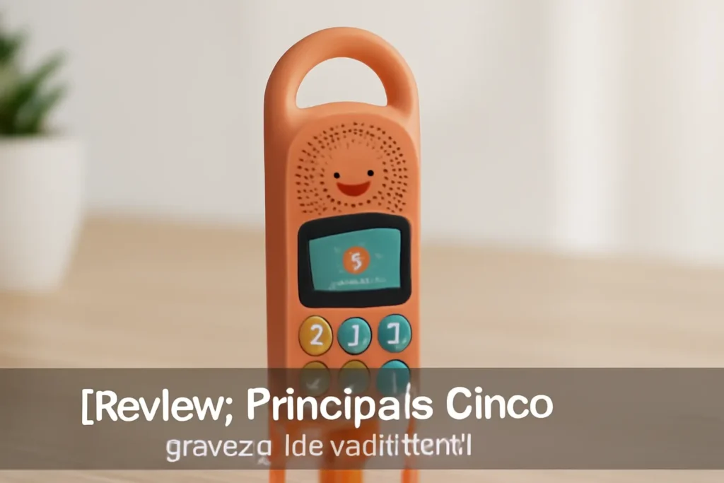 Principais Cinco gravador de voz infantil