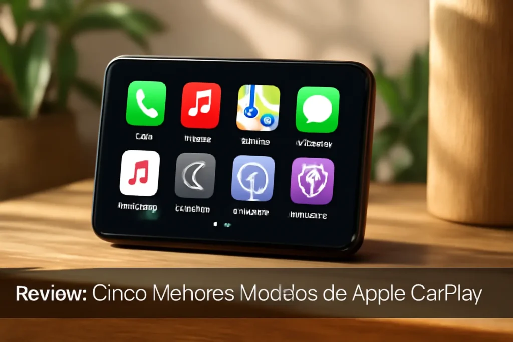 Cinco Melhores Modelos de Apple carplay
