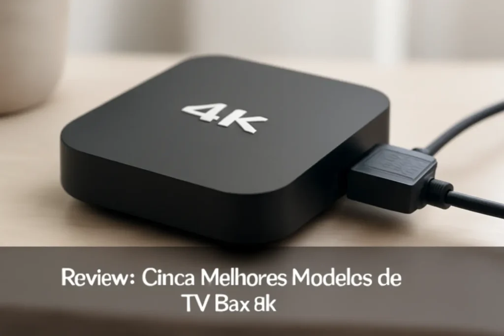 Cinco Melhores Modelos de TV box 4k TV