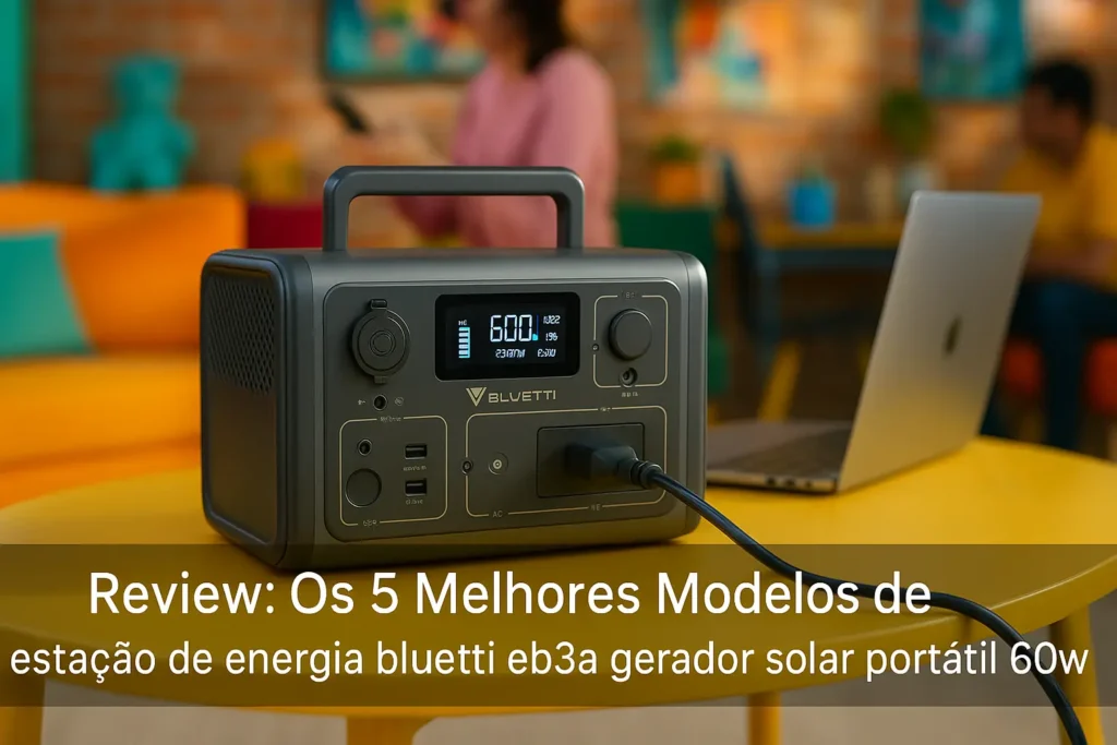 Os 5 Melhores Modelos de estação de energia bluetti eb3a gerador solar portátil 600w