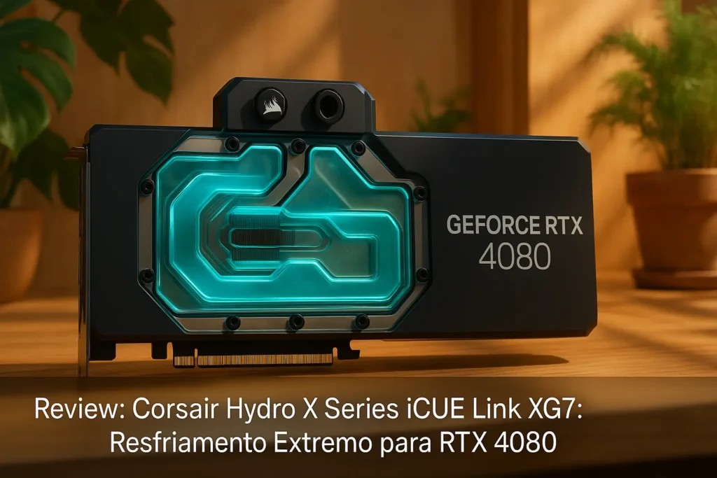 Corsair Hydro X Series iCUE Link XG7: Resfriamento Extremo para RTX 4080